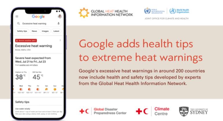 Parceria com Google leva dicas de saúde a 200 países Parceria com Google leva dicas de saúde a 200 países