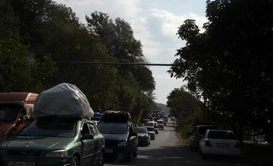 Les équipes de l’ONU soutiennent les brûlés dans la crise du Karabakh