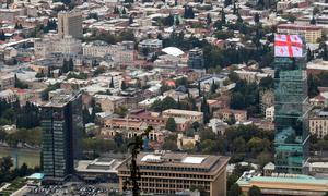 Tbilisi, the capital of Georgia.