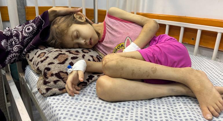 El mundo está fallando en los niños hambrientos de Gaza, los equipos de ayuda advierten