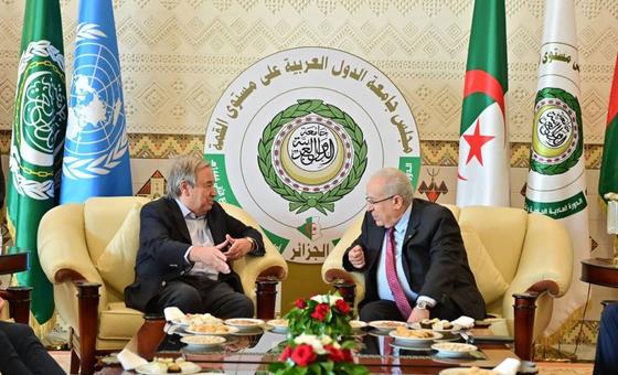 Dalam pidatonya di Liga Arab, Sekjen PBB menyerukan persatuan regional yang lebih besar |