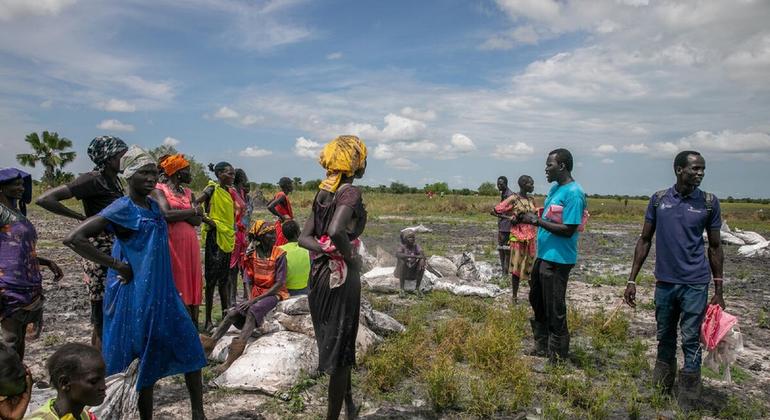 Soudan du Sud : les rapatriés fuyant la guerre et les enfants sont les ...