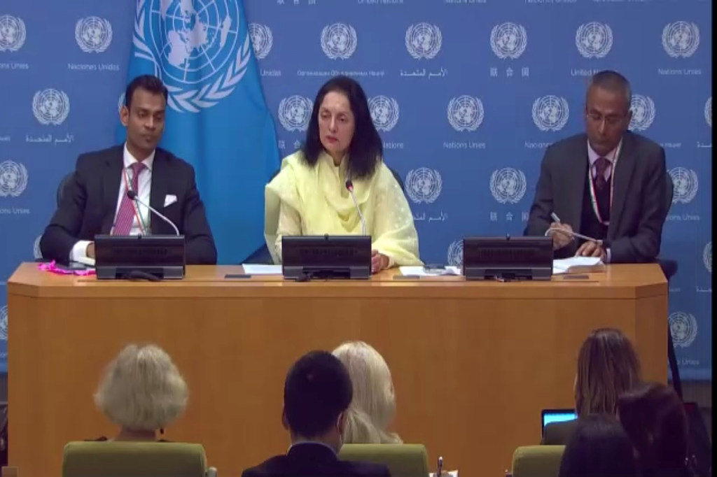 مندوبة الهند الدائمة لدى الأمم المتحدة، راتشيرا كامبوج.