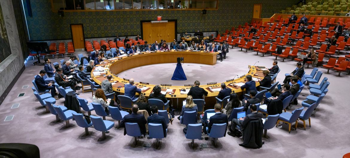 Vista general de una reunión del Consejo de Seguridad.