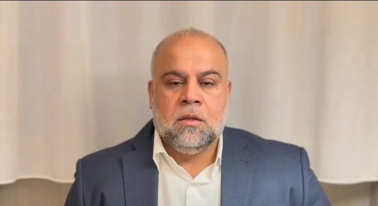 في رسالة مسجلة بثت في افتتاح الندوة، تناول الصحفي الفلسطيني وائل الدحدوح، مدير مكتب الجزيرة في غزة، التحديات غير المسبوقة التي يواجهها الصحفيون في غزة.