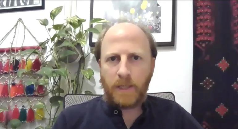 Mr. Hagai Matar, Executive Director of +972 Magazine.