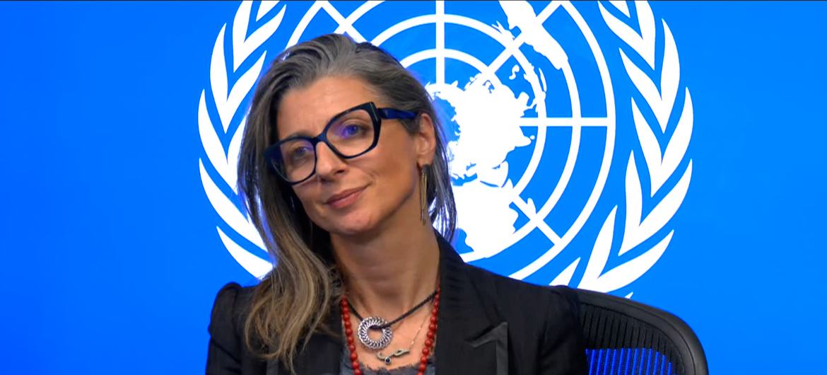 Francesca Albanese, relatora especial para los derechos humanos en los territorios palestinos ocupados. Francesca Albanese, relatora especial para los derechos humanos en los territorios palestinos ocupados.