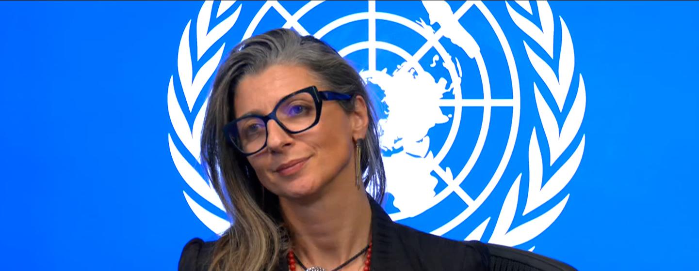مقبوضہ فلسطینی علاقوں میں انسانی حقوق کی صورتحال پر اقوام متحدہ کی خصوصی اطلاع کار فرانچسکا البانیز۔