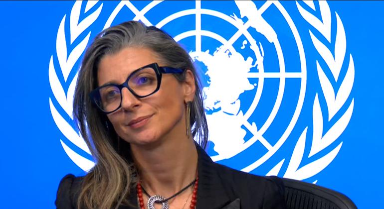 Francesca Albanese, relatora especial para los derechos humanos en los territorios palestinos ocupados.