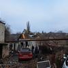 Последствия ударов по городу Днепр на востоке Украины.