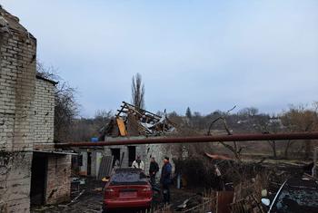 تعرضت مدينة دنيبرو شرق أوكرانيا لهجمات صاروخية متجددة.