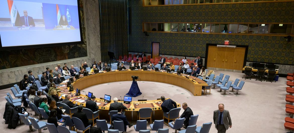 Совет Безопасности обсуждает ситуацию в Ираке. 