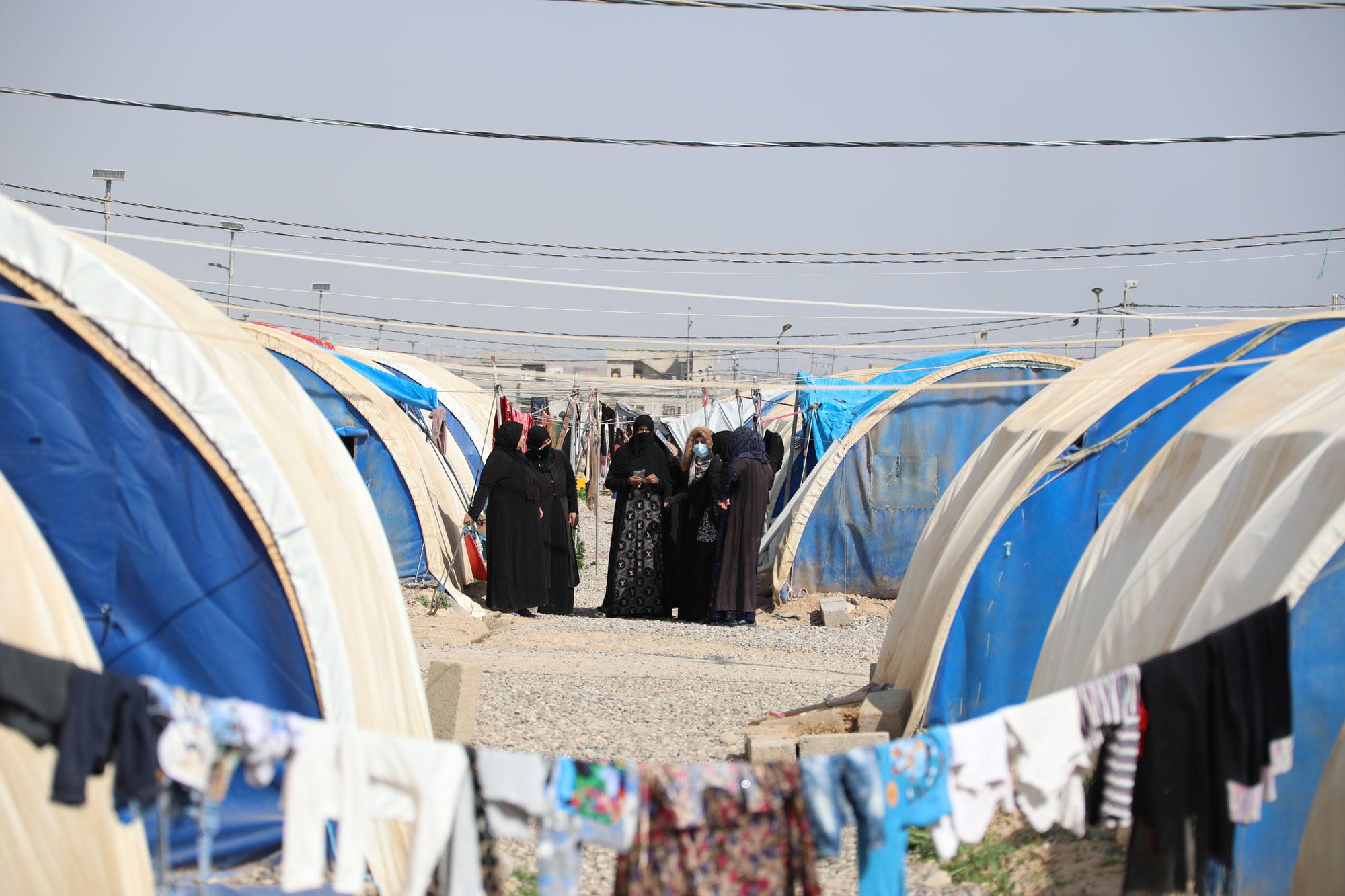 Au centre de réadaptation de Jeddah, en Iraq, le Secrétaire général de l'ONU a rencontré des personnes rapatriées du camp d'Al-Hol, dans le nord-est de la Syrie, où de nombreux Iraqiens, Syriens et ressortissants d'autres pays sont toujours bloqués (2023…