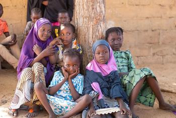 Familia en el Sahel.