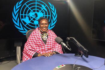 Paulina Ngurumwa kutoka KINNAPA Development Programme, shirika lisilo la kiserikali lililoanzishwa na wanajamii ya Wilaya ya Kiteto, Mkoani Manyara, kaskazini mwa Tanzania.