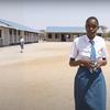 Sharlyne Kapua, Msichana mwenye umriwa miaka 16 akiwa kwenye shule ya sekondari ya wasichana ya Katilu hapa Turkana nchini Kenya.