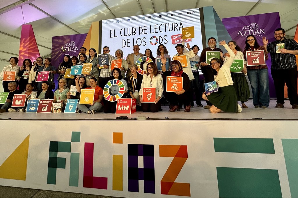 Escritores celebran que sus libros formen parte del primer catálogo del Club de Lectura de los ODS capítulo México.