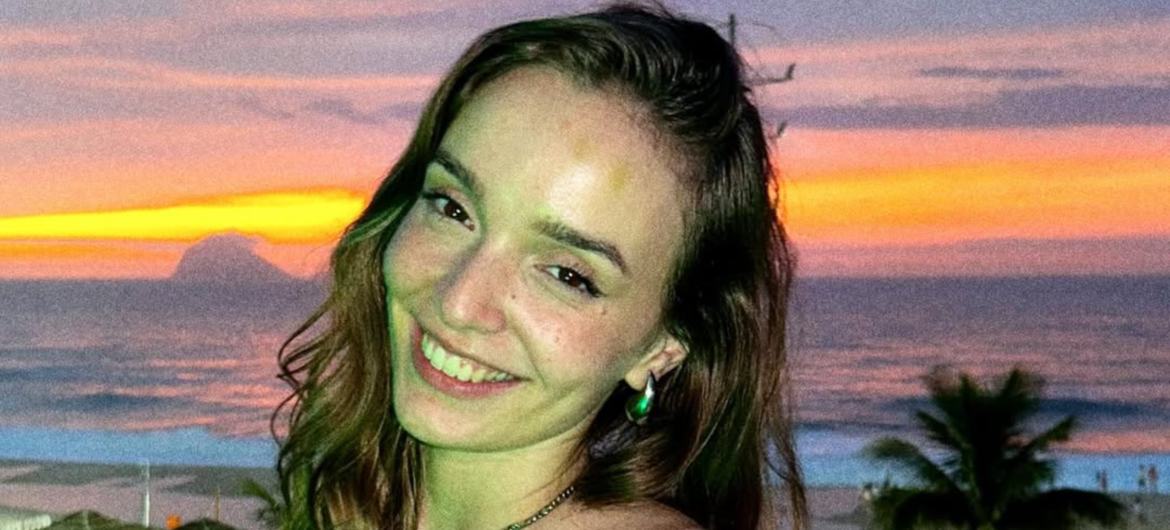 A influenciadora digital Bridget Fancy aprendeu português aos 8 anos