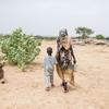 Siguen llegando a Chad personas desplazadas por la violencia en Sudán.