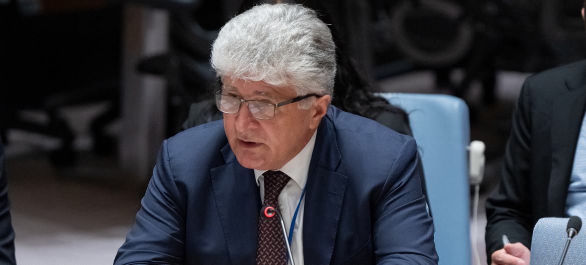 Miroslav Jenča, Sous-Secrétaire général pour l’Europe, l’Asie centrale et les Amériques, informe le Conseil de sécurité sur la situation en Haïti.