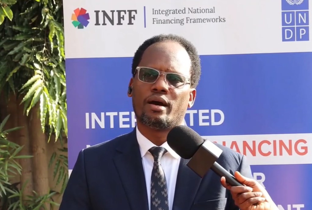 Mratibu Mkuu wa Malengo ya Maendeleo Endelevu – Fedha na Uwekezaji kutoka UNDP, Emmanuel Nnko, akizungumza nchini Tanzania. Mratibu Mkuu wa Malengo ya Maendeleo Endelevu – Fedha na Uwekezaji kutoka UNDP, Emmanuel Nnko, akizungumza nchini Tanzania.