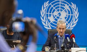 Nicholas Haysom, the UN Secretary-General’s Special Representative in South Sudan briefs the media on the current political situation in the country.