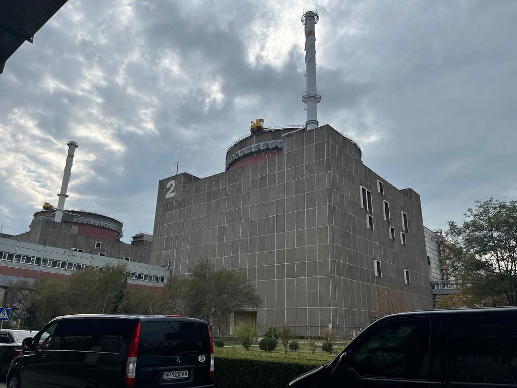 La central nuclear de Zaporizhia en Ucrania.