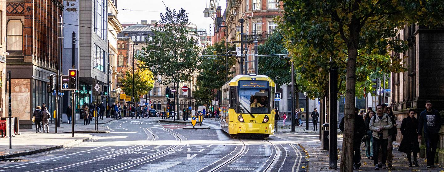 Manchester est la plus grande ville du nord de l'Angleterre.