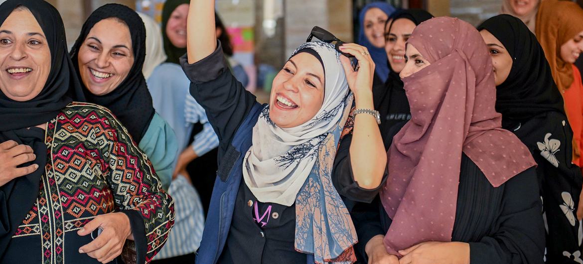 Мероприятие по правам женщин в Дамаске.