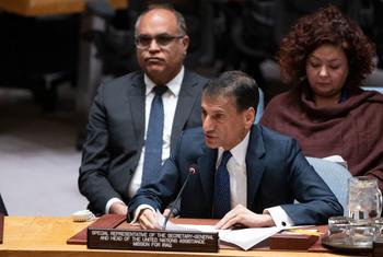 Mohamed Al Hassan, Special Representative of the Secretary-General and Head of the UN Assistance Mission for Iraq (UNAMI),  briefs on recent political, security, and humanitarian developments in Iraq.