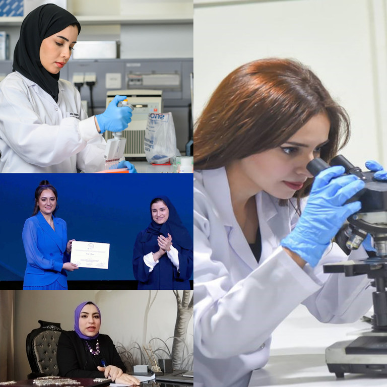 شابات عربيات فزن بجوائز برنامج "لوريال-يونسكو للمرأة في العلوم 2021 للمواهب الشابة"، وهو الأول من نوعه للمرأة في مجال العلوم بمنطقة الشرق الأوسط وشمال أفريقيا، حيث تم تكريم مساهمات 14 عالمة عربية ممن تضجّ مسيرتهنّ المهنيّة بإسهامات بارزة كفيلة بالتغلّب ع…