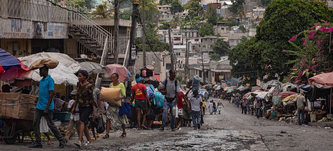 Los homicidios y los secuestros han aumentado enormemente en Haití, sobre todo en la capital, Puerto Príncipe (en la foto).