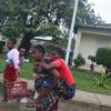 Des habitants fuient Vilanculos, au Mozambique, à l'approche du cyclone
