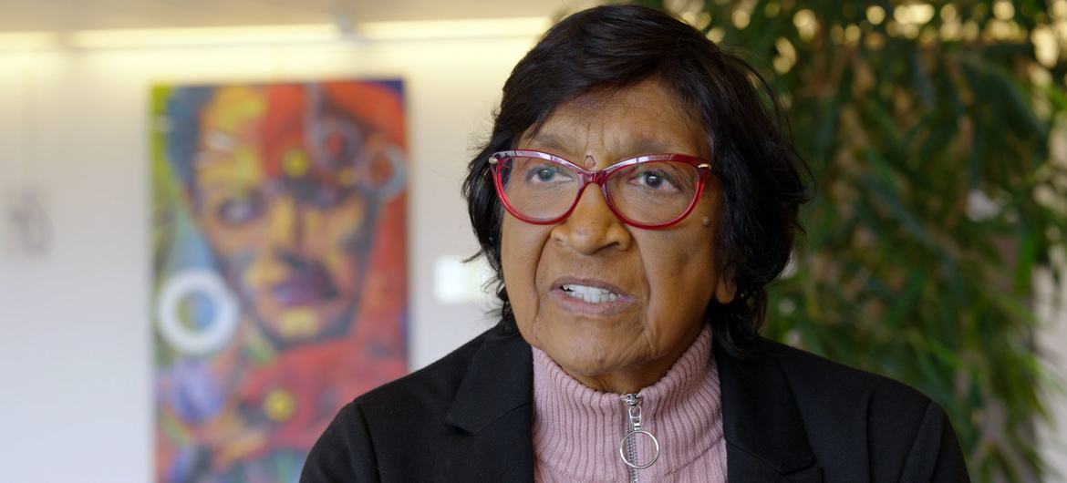 Navi Pillay, Chair of the Commission of Inquiry on the Occupied Palestinian Territory.