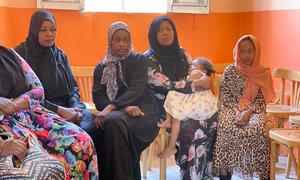 Sudanese refugees are arriving in the southern Egyptian city of Aswan.