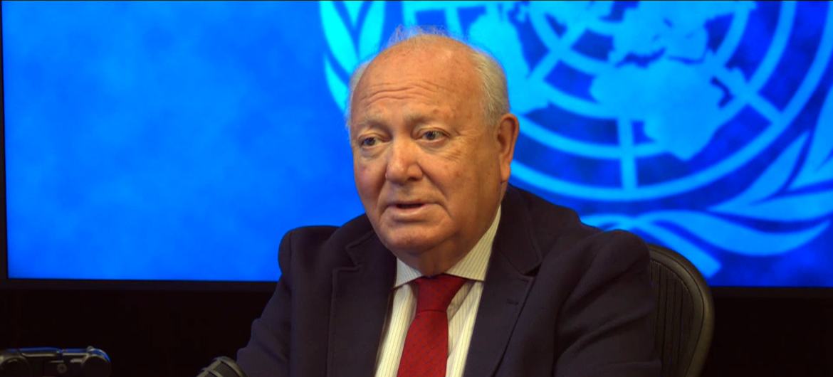 O alto representante da Aliança das Civilizações das Nações Unidas, Miguel Ángel Moratinos O alto representante da Aliança das Civilizações das Nações Unidas, Miguel Ángel Moratinos