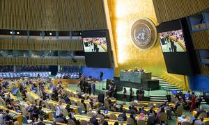 UN General Assembly elects five new non-permanent members of the UN Security Council.