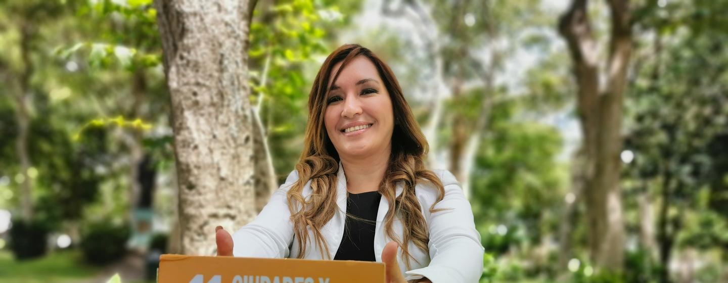 Iris Arroyo es alcaldesa del Municipio de Puriscal en Costa Rica. Su misión ha sido la de promover el desarrollo sostenible en su comunidad, pero ahora quiere que los líderes del mundo la escuchen: “sin su compromiso no lo lograremos”. 