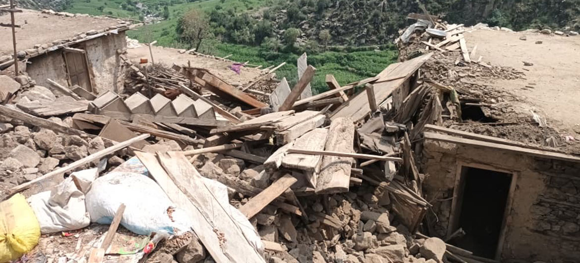 ONU enviou pelo menos 25 equipes de avaliação para a região afetada