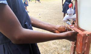 Washing hands helps to prevent the spread of cholera.