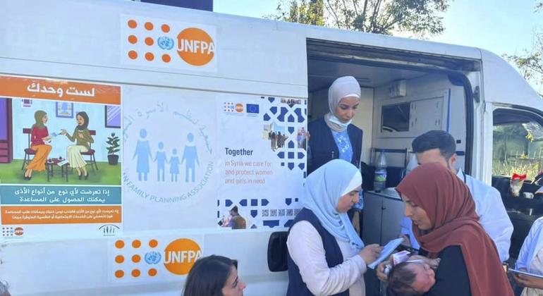 صندوق الأمم المتحدة للسكان: العنف في لبنان أثر على أكثر من نصف مليون امرأة وفتاة خلال الأسبوع الماضي صندوق الأمم المتحدة للسكان: العنف في لبنان أثر على أكثر من نصف مليون امرأة وفتاة خلال الأسبوع الماضي