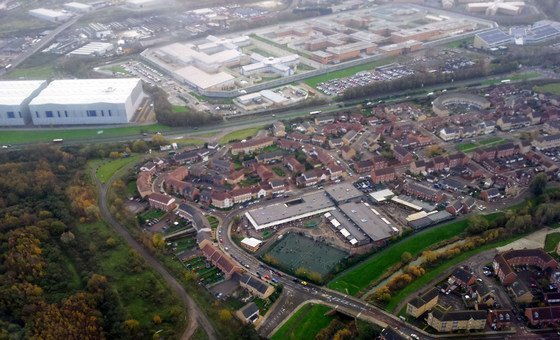 阿桑奇被关押在英国伦敦贝尔马什监狱（图上中）。