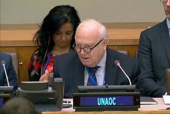 من الأرشيف: السيد ميغيل أنخيل موراتينوس، الممثل السامي لتحالف الحضارات التابع للأمم المتحدة.