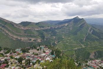 داغستان کا ایک گاؤں۔