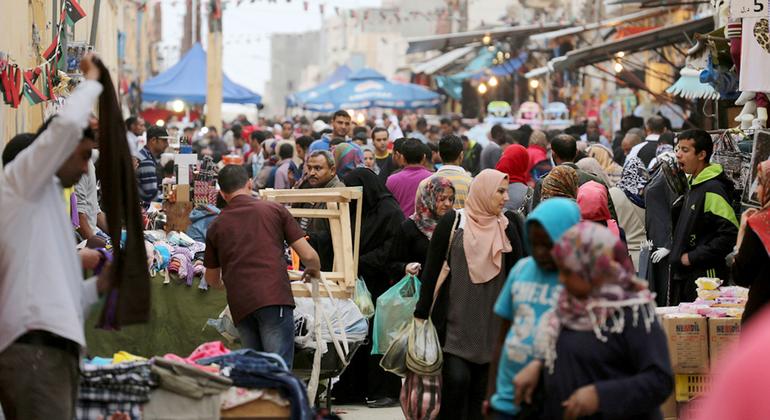Un marché à Tripoli, la capitale de la Libye. (archive)