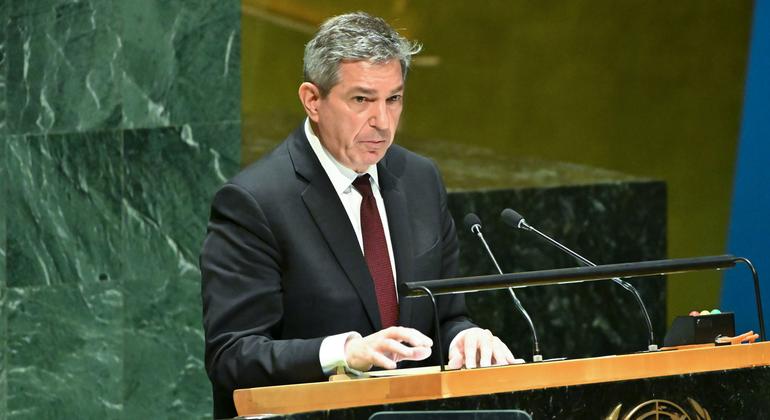 السفير ستافروس لامبرينيديس رئيس وفد الاتحاد الأوروبي لدى الأمم المتحدة.