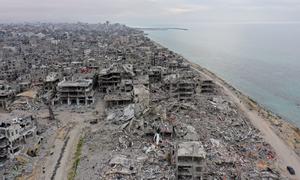 Destruction in northern Gaza