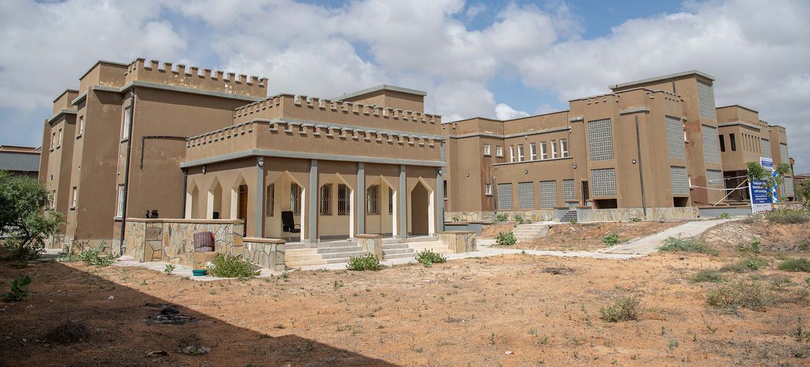 Mogadishu prison and court complex.