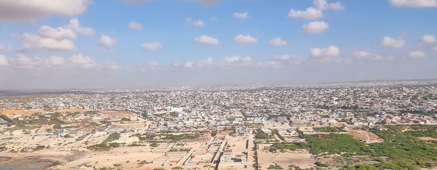 Mogadiscio, la capitale de la Somalie.