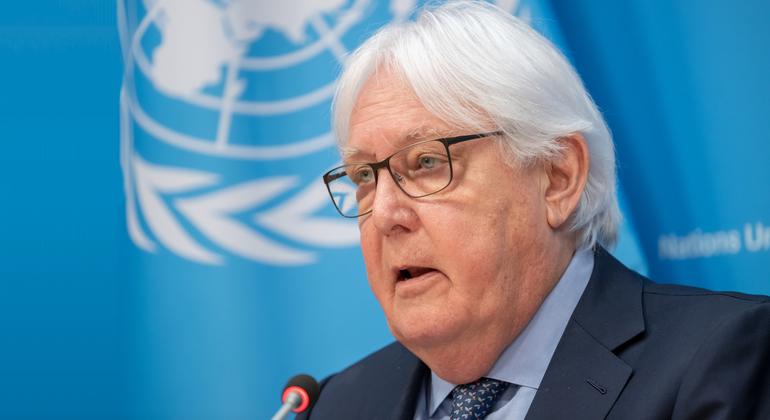 Martin Griffiths, Under-Secretary-General for Humanitarian Affairs and Emergency Relief Coordinator, holds his last press conference as Emergency Relief Coordinator at UN Headquarters.